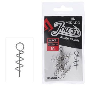 Sklep z Mikado Śląsk - WKRĘT - DO PRZYNĘT MIĘKKICH JAWS MICRO SPIRAL M - 20mm - op.8szt.