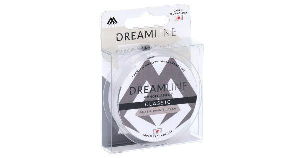 ŻYŁKA - DREAMLINE CLASSIC - 0.10mm/1.96kg/30m - TRANSPARENTNA - op.1szp.