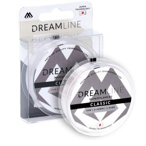 Sklep z Mikado Śląsk - ŻYŁKA - DREAMLINE CLASSIC - 0.12mm/2.45kg/30m - TRANSPARENTNA - op.1szp.