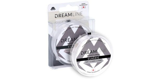 Sklep z Mikado Śląsk - ŻYŁKA - DREAMLINE CLASSIC - 0.12mm/2.45kg/30m - TRANSPARENTNA - op.1szp.