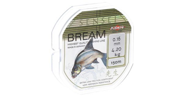 Mikado wędkarstwo - ŻYŁKA - SENSEI BREAM - 0.16mm/4.20kg/150m - op.1szp.