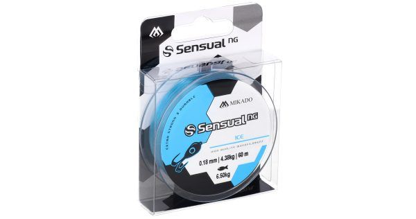 ŻYŁKA - SENSUAL N.G. ICE 0.08mm/1.5kg/60m - NIEBIESKA - op.1szp.