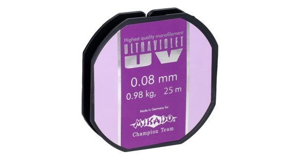 ŻYŁKA - ULTRAVIOLET - 0.08mm/0.98kg/25m - op.1szp.