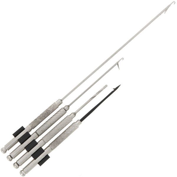 NGT 4pc Stainless Baiting Tool Set Igła wiertło