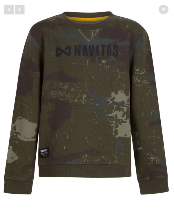 Navitas Kids Camo Identity Sweatshirt Bluza Dziecięca 11/12 Lat Najtaniej