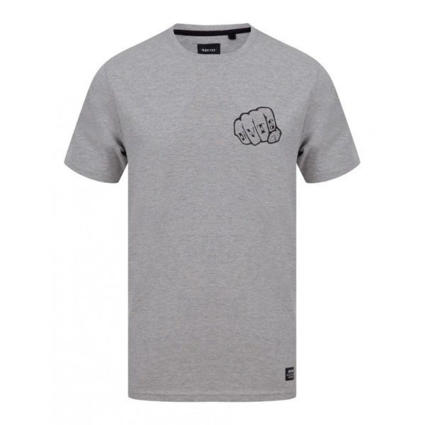 Navitas Tshirt Knuckles Tee Grey Marle M Najtaniej