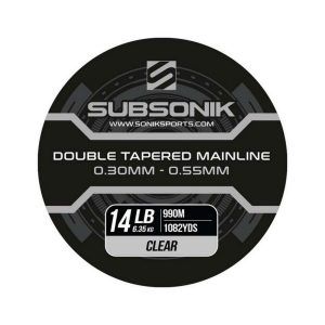 Sonik - SUBSONIK DOUBLE TAPERED MAIN LINE CLEAR 16LB 990M Najtaniej