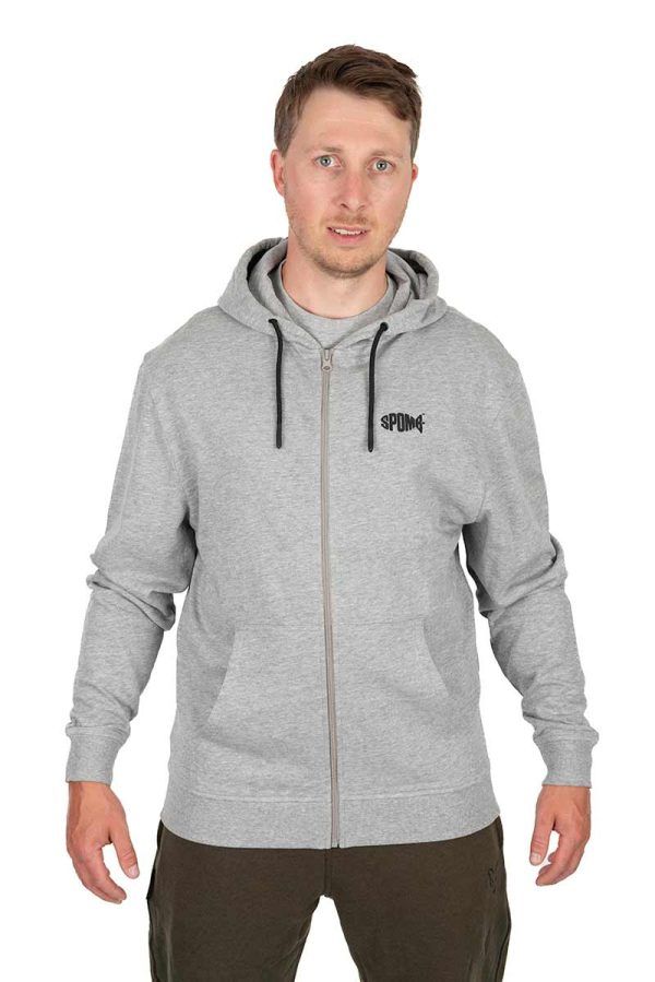 Spomb™  Grey Zipped Hoody Spomb™ Range