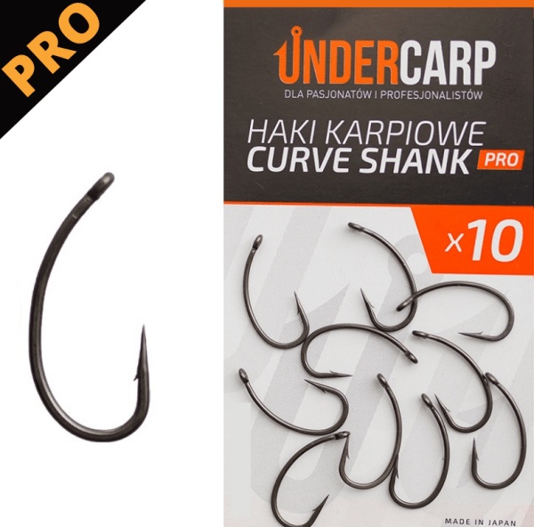 UnderCarp Haki Karpiowe Curve Shank PRO Najtaniej