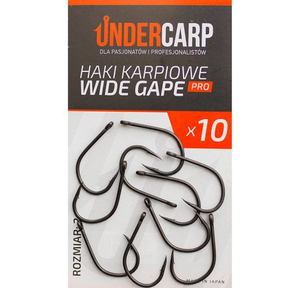 UnderCarp Haki Karpiowe Wide Gape PRO wyprzedaż