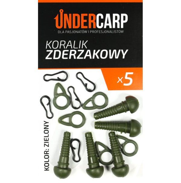 UnderCarp Koralik zderzakowy – zielony Najtaniej