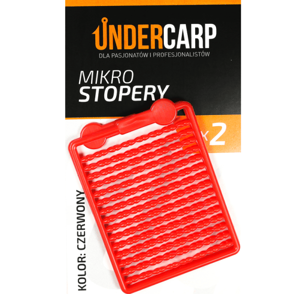 UnderCarp Mikro stopery – czerwone Najtaniej