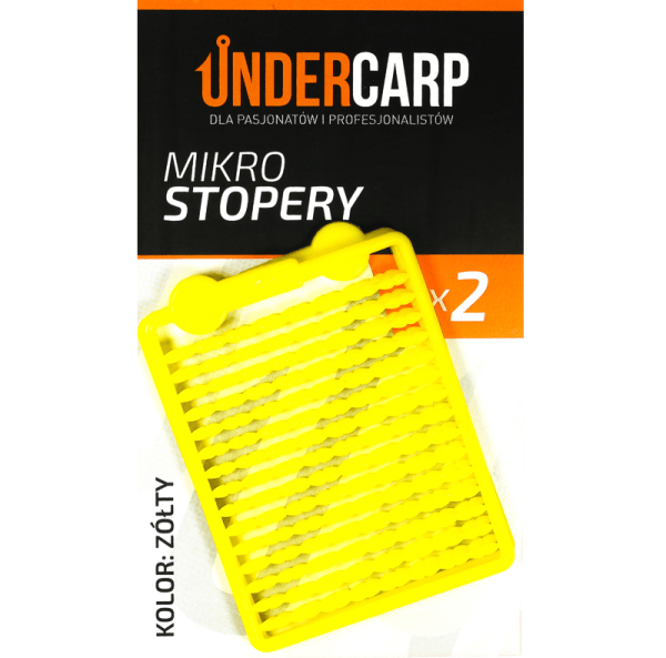 UnderCarp Mikro stopery – żółte Najtaniej