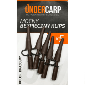 UnderCarp Mocny bezpieczny klips – brązowy Najtaniej