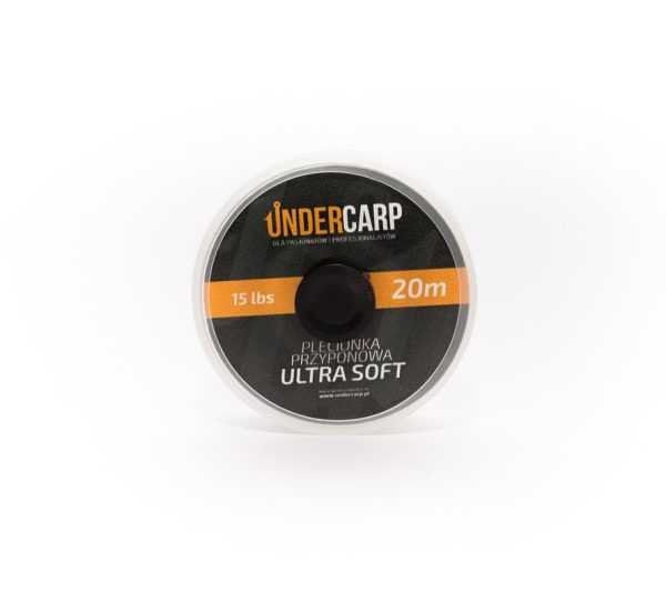 UnderCarp Plecionka przyponowa 20 m/15 lbs ULTRA SOFT – zielona Sklep Wędkarski