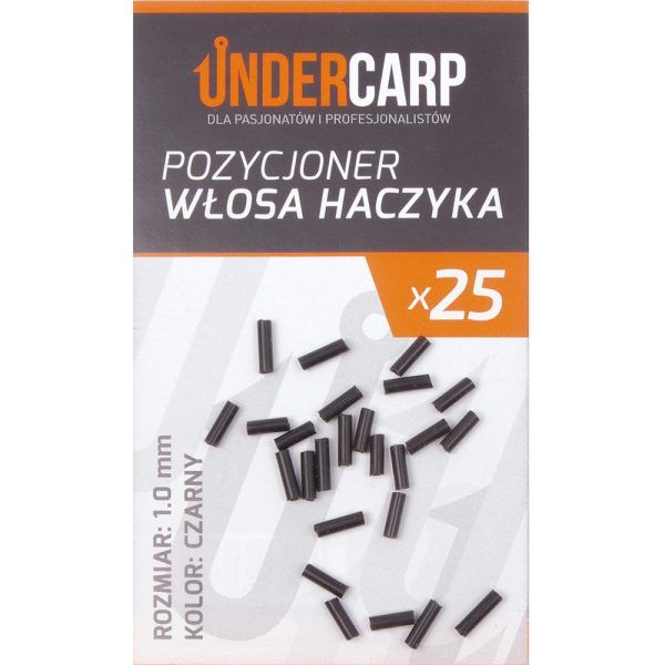 UnderCarp Pozycjoner Włosa Haczyka Czarny 1.0 mm wyprzedaż