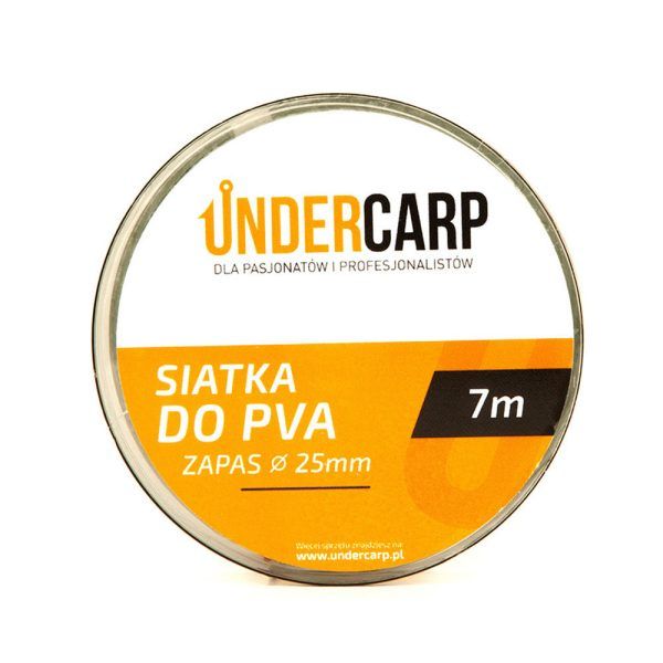 UnderCarp Siatka Pva Zapas 25mm 7m Sklep Wędkarski