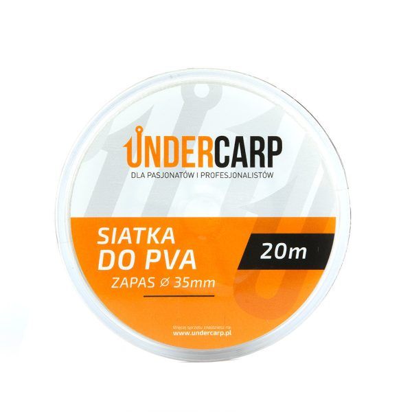 UnderCarp Siatka Pva Zapas 35mm 20m Sklep Wędkarski