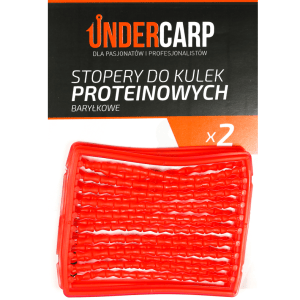 UnderCarp Stopery do kulek proteinowych baryłkowe – czerwone Najtaniej