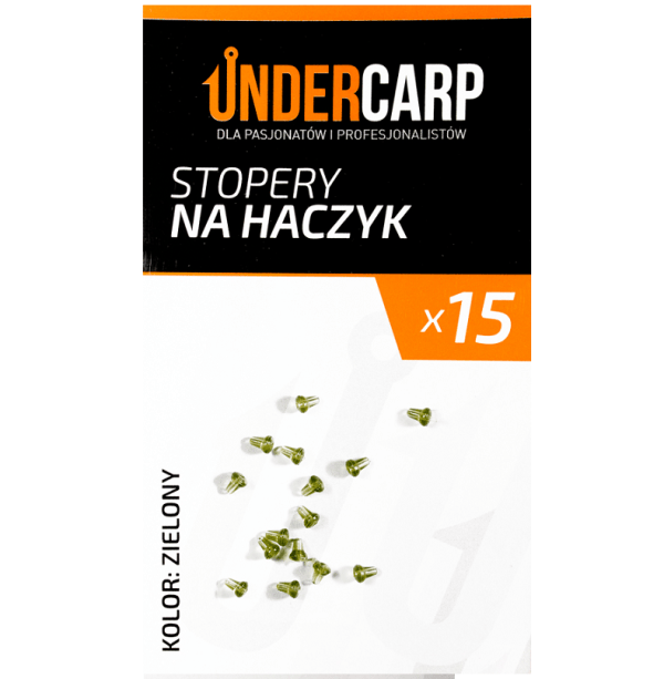 UnderCarp Stopery na haczyk – zielone Najtaniej