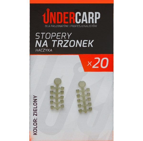 UnderCarp Stopery na trzonek haczyka-zielony wyprzedaż