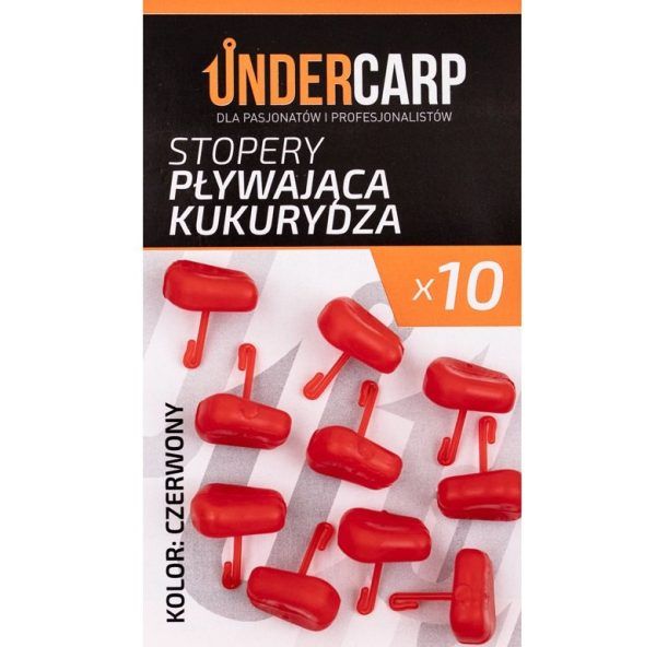 UnderCarp Stopery pływająca kukurydza – czerwony Najtaniej