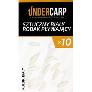 UnderCarp Sztuczny biały robak pływający Najtaniej