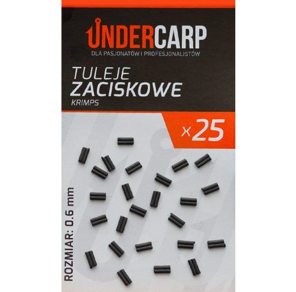 UnderCarp Tuleje zaciskowe Krimps 0.8 mm wyprzedaż