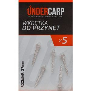 UnderCarp Wkrętka do przynęt 27 mm-przezroczysty Najtaniej