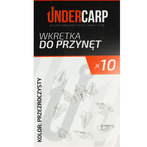 UnderCarp Wkrętka do przynęt – przezroczysta Najtaniej