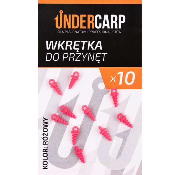 UnderCarp Wkrętka do przynęt – różowa wyprzedaż