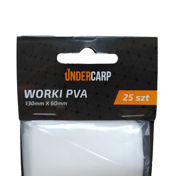 UnderCarp Worki Pva 130mm x 60mm 25 szt. Sklep Wędkarski