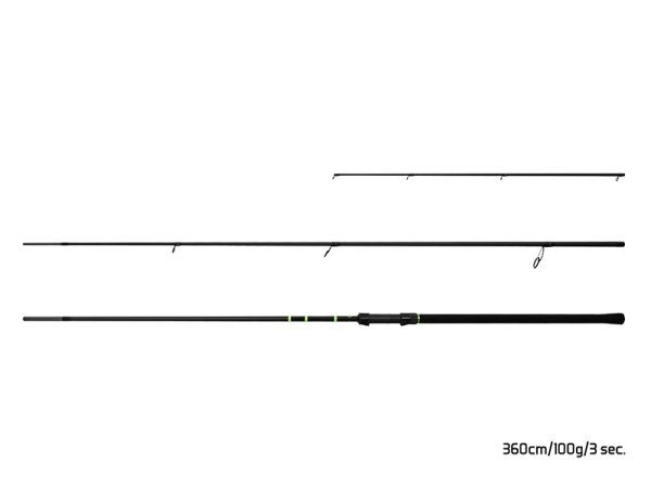 300cm/100g/3 składy Delphin FEEDERA + 2 szczytówki