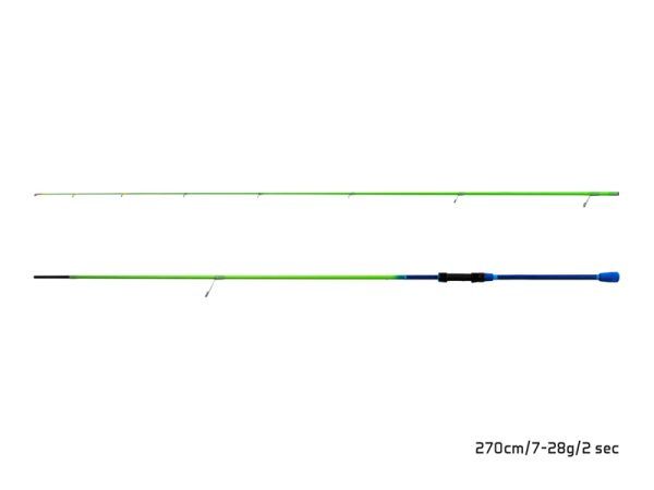 240cm/7-28g/2 składy Delphin PETROL TipA