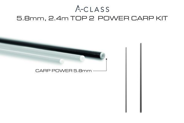 A-class A-Class Poles GURU Generic Carp Power Kit 5.8mm Top 2 2.4m - GAC025