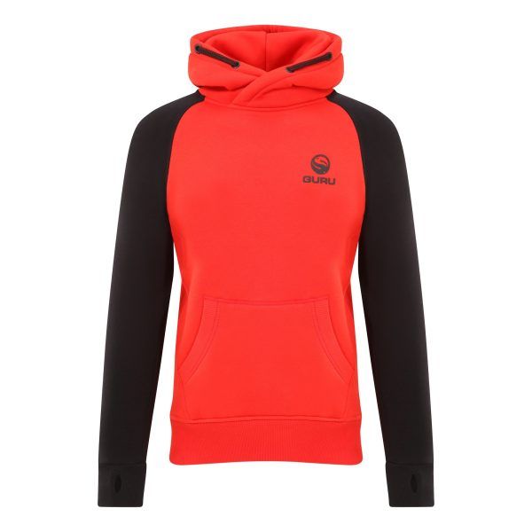 Clothing Hoodies Hoodies GURU Hoodie Red/Black S - GCL247