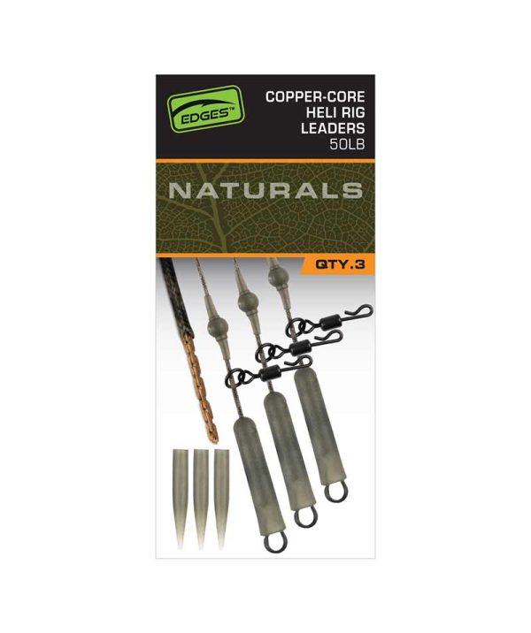 Fox EDGES™ Naturals Copper Core Heli Leaders New Products