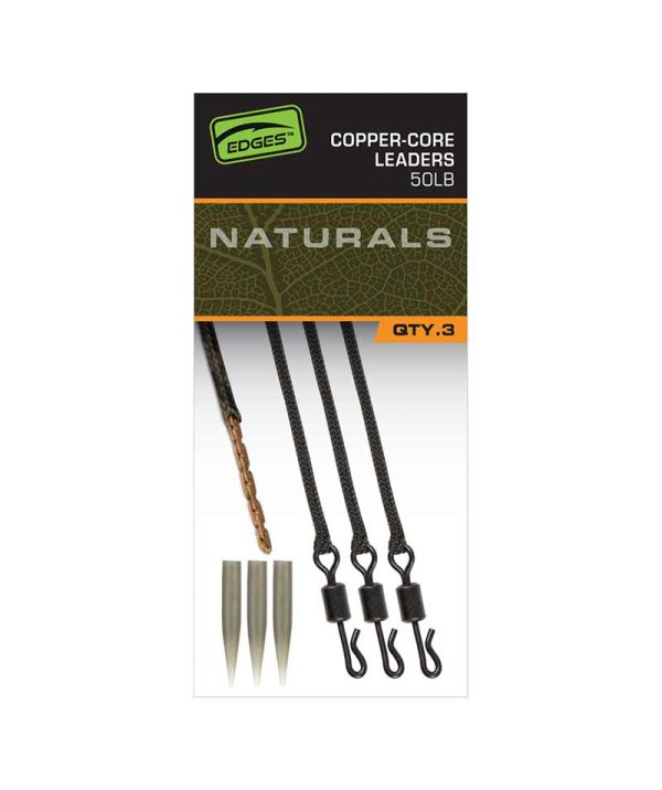 Fox EDGES™ Naturals Copper Core Leaders New Products