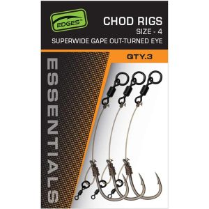 Fox EDGES™ Super Wide Gape Chod Rigs New Products