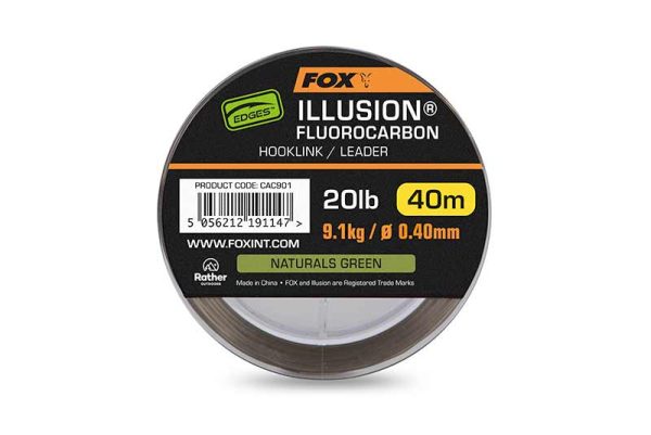 Fox Illusion Fluorocarbon Hooklink/Leader New Products