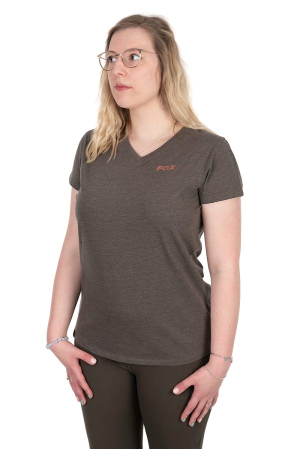 Fox Women's Clothing V Neck T Clothing