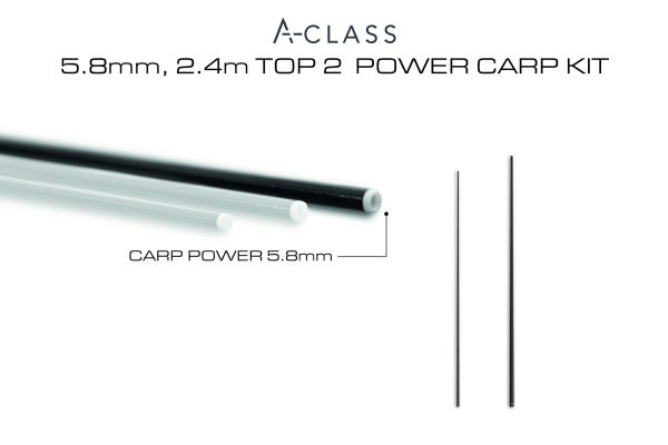 A-class A-Class Poles GURU ZERO 400 Carp Power Kit 5.8mm Top 2 2.4m - GAC025