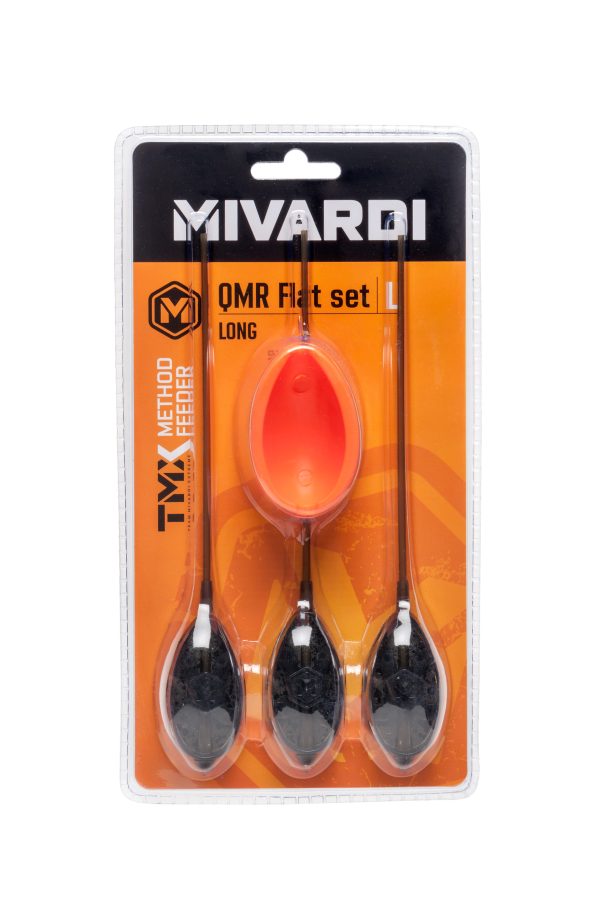 Sklep śląsk Mivardi Method Feeder set QMR Flat L long (30g + 40g + 50g + mould)