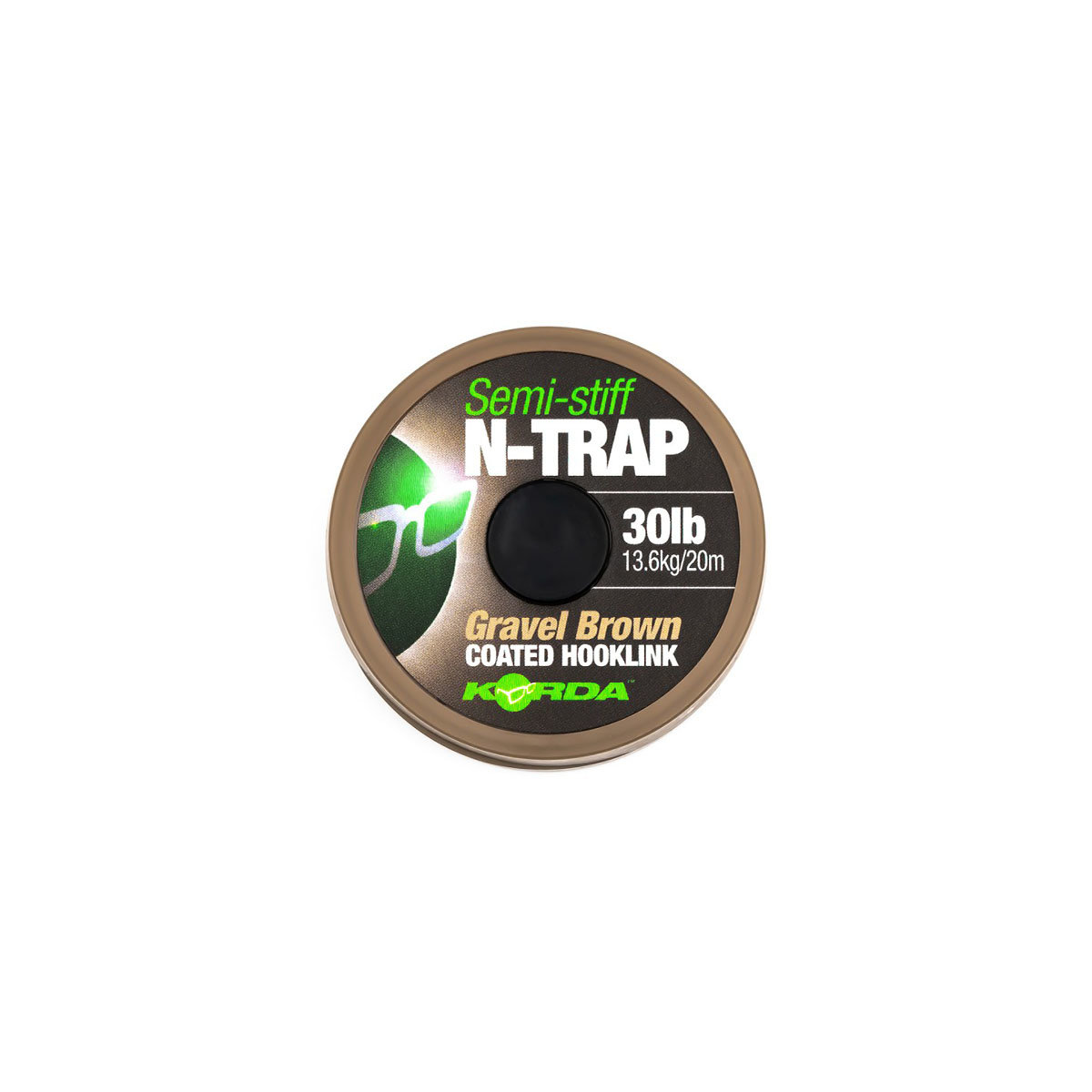 KORDA N-Trap Semi Stiff 20lb Weedy Green - KNT05